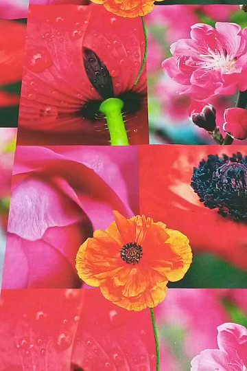 Decorative fabric JAPANESE GARDEN digital printing
