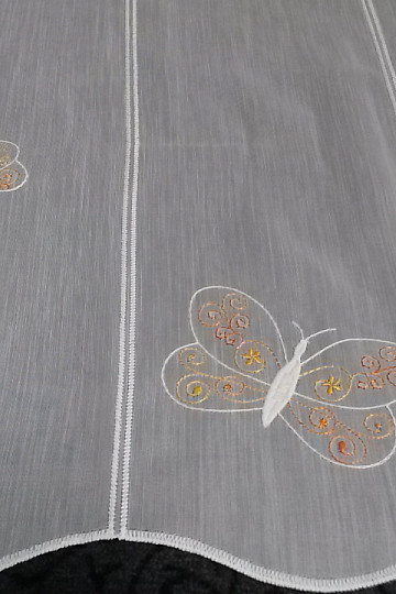 Stained glass curtain BUTTERFLIES