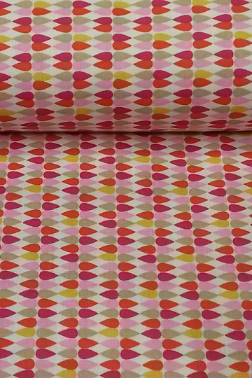 Decorative fabric PLIMA pink
