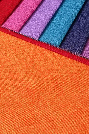 Unicolored decorative fabric EDGAR 202 orange