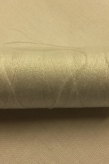 White sewing threads 200 m