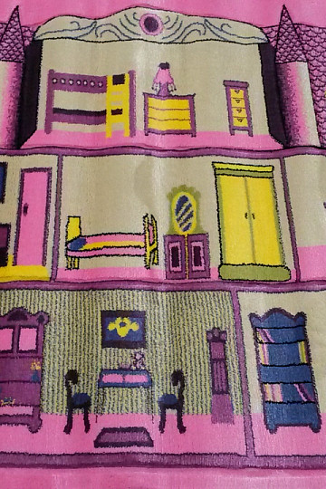 Children&#39;s carpet KIDS ZÁMEK pink