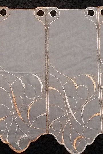 curtain ORNAMENT ORANGE