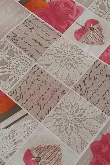 Decorative fabric EDURNE ROSA