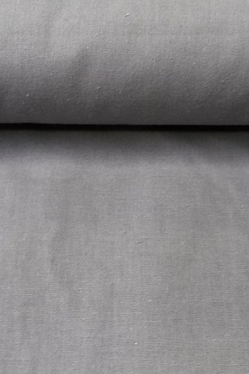 Cotton fabric UNI grey