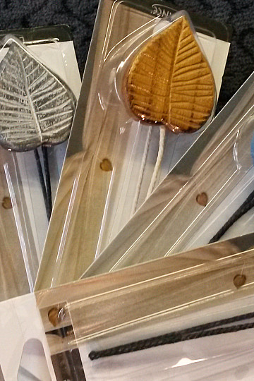 Buckle for curtains LEAF