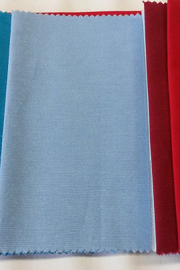 Unicolored decorative fabric LISO/SIENA 402 light blue