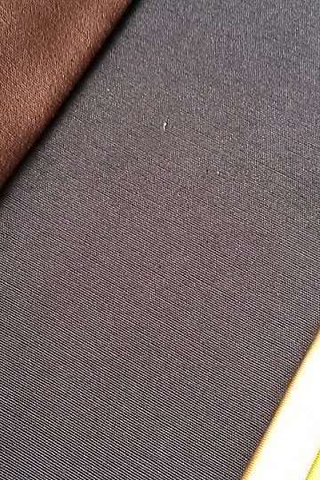 Unicolored decorative fabric LISO 107 dark brown