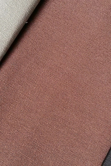 Unicolored decorative fabric LISO 106 brown