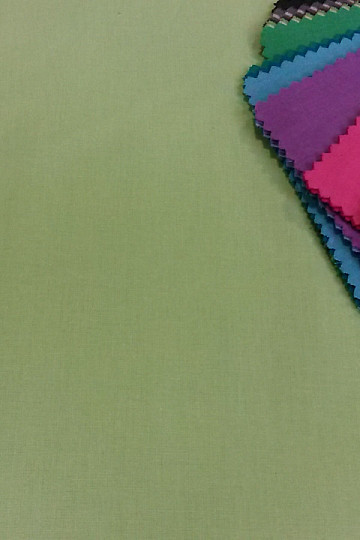 Cotton fabric UNI light green