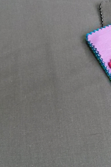 Cotton fabric UNI brown