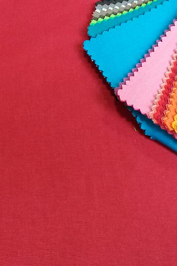 Cotton fabric UNI dark red