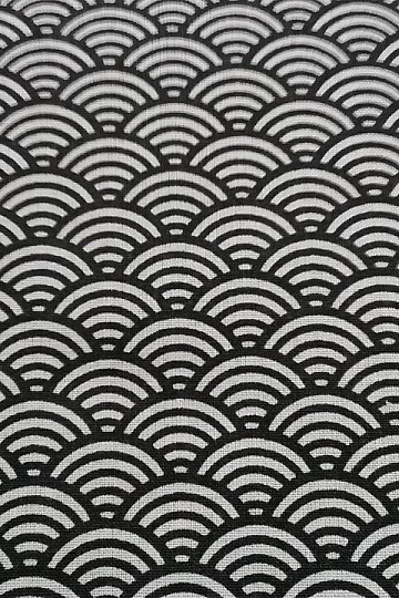 Cotton fabric SUSHIS dark gray