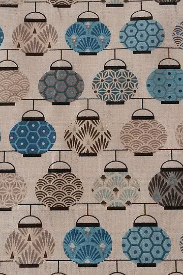 Decorative fabric LAMPIONS 1