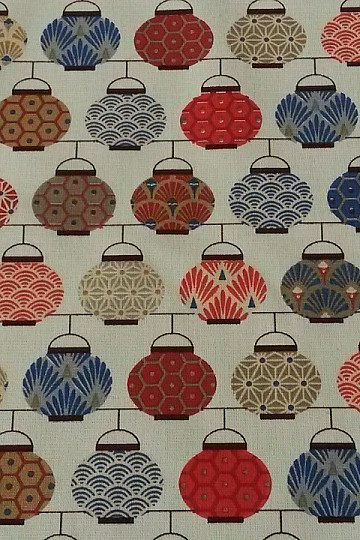 Decorative fabric LAMPIONS 2