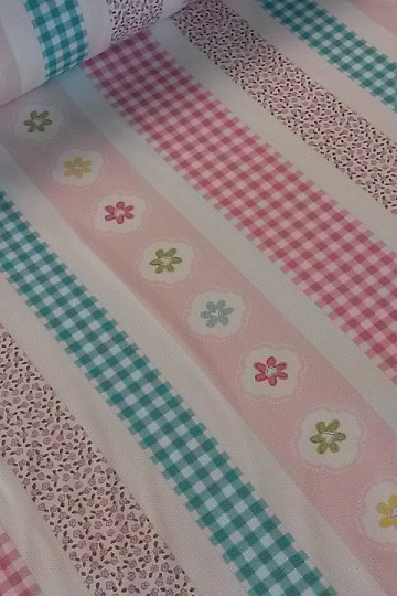 Decorative fabric TVIST PRINCESS B25 pink