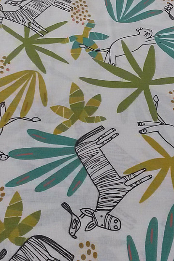 Cotton fabric JUNGLE