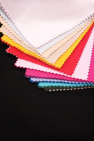 Cotton fabric UNI black