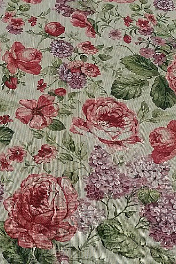 Tapestry tablecloth and scarf VIOLETA