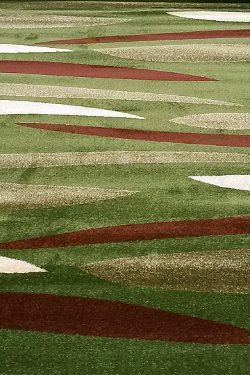 Piece carpet FANTASY green