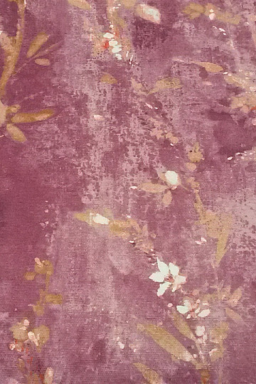 Decorative fabric MUHLY flowers