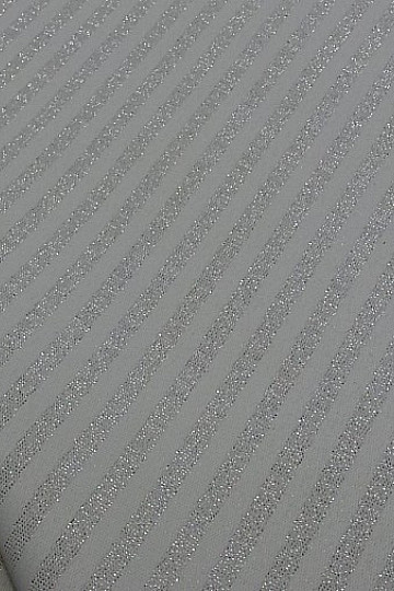 Christmas tablecloths and scarves Stripes silver natur