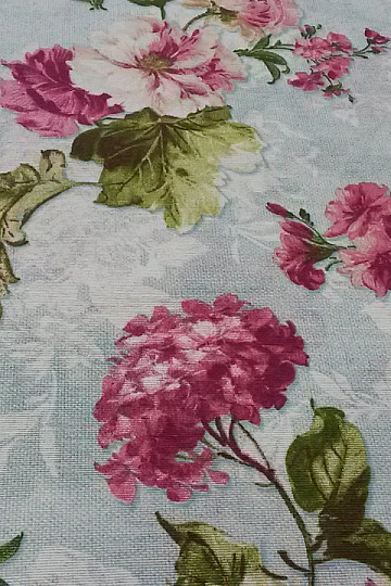 Decorative fabric HORDENZIE LEONE turquoise