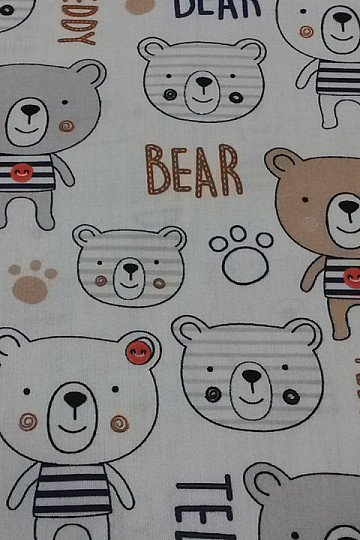 Decorative fabric TEDDYBEAR