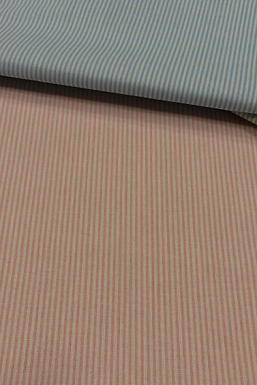 Cotton fabric BABY STRIPE pink