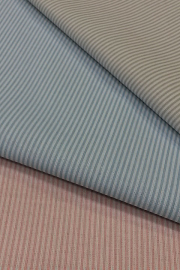 Cotton fabric BABY STRIPE gray