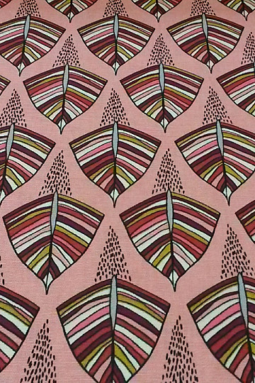 Decorative fabric EKOZI pink
