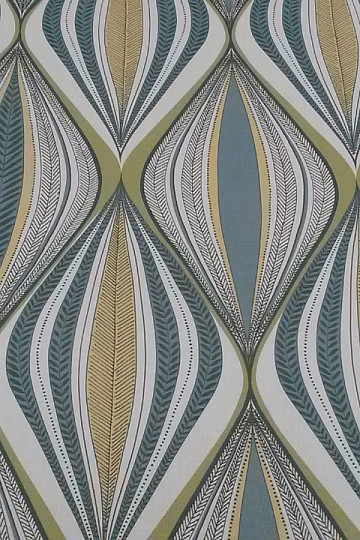 Decorative fabric ROMBOS green