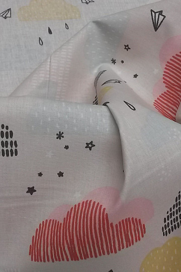 Cotton fabric TREO