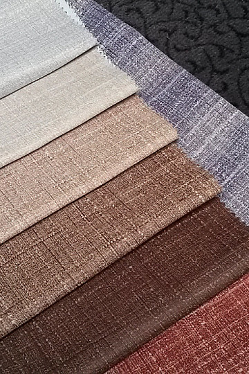 Decorative fabric DIMOUT brown 15