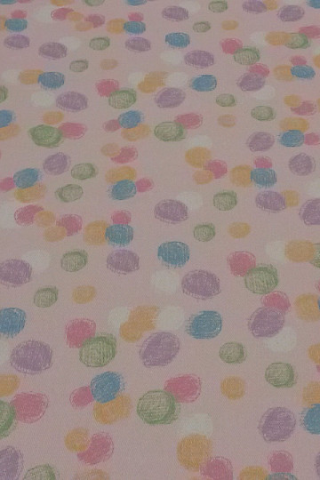 Decorative fabric LAMINI spot rosa