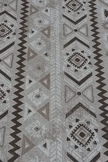 Decorative fabric TULUM MAYA brown