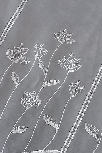 Woven Curtain FLOWERS