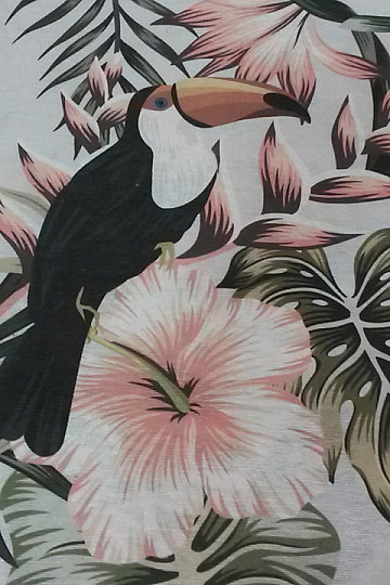 Decorative fabric AMERIKA toucan