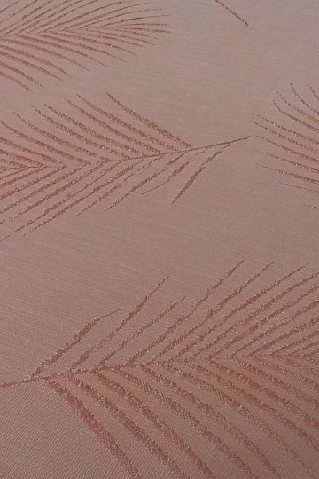 Decorative fabric PALOMA salmon color