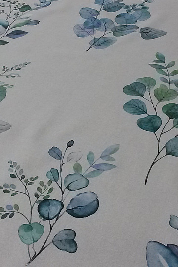 Decorative fabric AUTUMN I blue