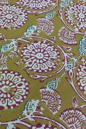 Cotton fabric FLOWERS JIVA