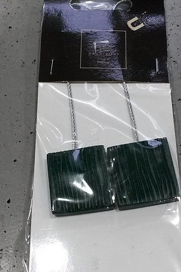 Tieback magnet  PICOLO dark green