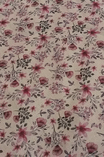 Cotton fabric FLOWERS CIREL