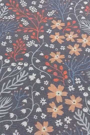 Decorative fabric BESA flowers