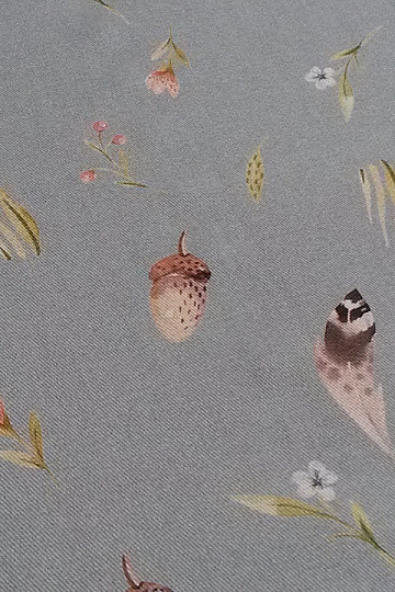 Children decorative fabric FEATHERS