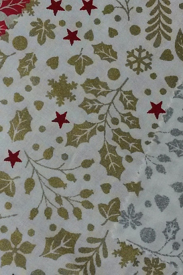 Cotton fabric CESMINA gold