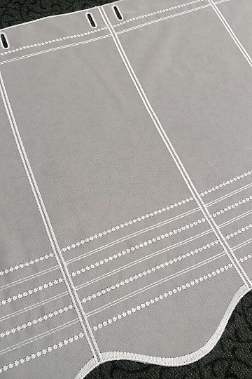 Modern embroidered curtain 11300