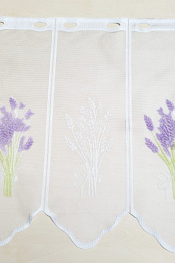 Jacquard curtain for stained glass LAVENDER
