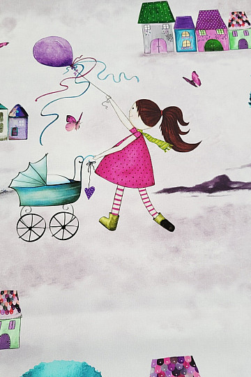 Children&#39;s decorative fabric BAMBINA