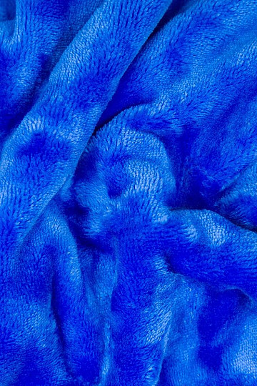 Micro flannel sheet SLEEP WELL dark blue